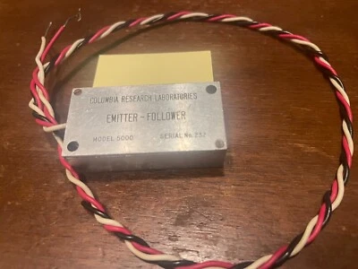 Columbia Research Laboratories EMITTER - FOLLOWER   model # 5000 - Image 1 of 4