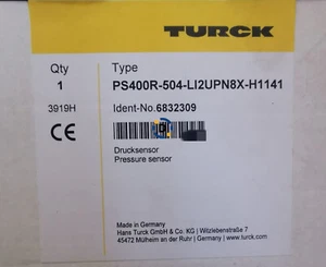 Nuevo interruptor de presión TURCK PS400R-504-LI2UPN8X-H1141 - Imagen 1 de 2