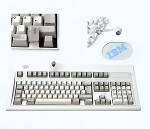 VINTAGE PS/2 KEYBOARD TASTATUR IBM MODEL M 1399601 FÜR SAMMLER SEHR SELTEN KB116 - Bild 1 von 1