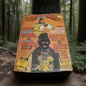 VTG Kooky Spooks Giant Blow-Up Costume Wonder Witch 1980 NOS - Picture 1 of 7