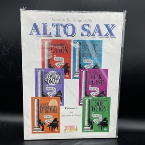 SANTORELLA SINGLES FOR ALTO SAXOPHONE Vol 1 NEW SEALED - Picture 1 of 2