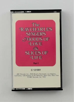 The Ray Charles Singers ~ Moods of Love / Slices of Life  - Cassette Tapes 1973 - Image 1 of 4