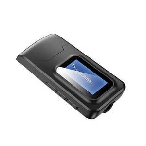 Bluetooth 5.0 Receiver Transmitter 2 In 1 LCD Screen Adapter with HIFI Sound - Zdjęcie 1 z 12