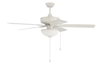 White 52"Outdoor Ceiling Fan from the Outdoor Pro Plus 211 Collection - Image 1 of 4