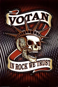 Poster Amplified Votan In Rock We Trust - Picture 1 of 1