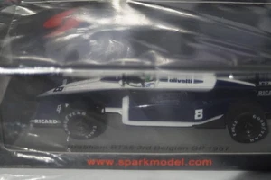 Spark BRABHAM BT56 3RD BELGIAN GP Andrea de Cesari 1987 1:43 Resin S7107 - Picture 1 of 3