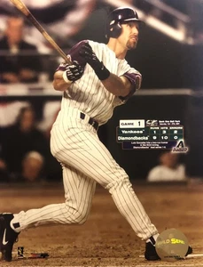 2001 World Series Arizona Diamondbacks Luis Gonzalez 8 x 10 Action Photo 🔥🔥🔥 - Bild 1 von 1