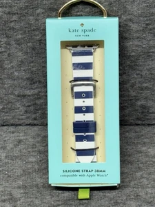 Correa para Apple Watch Kate Spade New York 38 mm, silicona a rayas, KSS0014 - Imagen 1 de 4