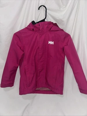 Helly Hansen Windbreaker Size 8 Girls Hot Pink - Image 1 of 4