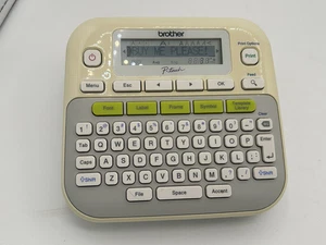 Brother P-Touch Label Maker Model PT-D210 White Ink & Batteries Incl. - Picture 1 of 4