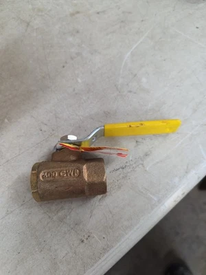 Apollo Valves 1/2" FNPT Bronze Ball Valve Inline 70-103-41 Apollo Valves - Image 1 of 4