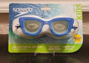 Speedo Sunny Vibes Kinder Schwimmbrille Alter 3-6 Kinder Schwimmbrille AquaBlue - Bild 1 von 2