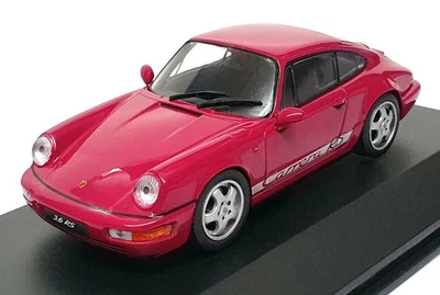 Solido 1/43 Scale Diecast S4312902 - Porsche 911 964 RS - Star Ruby - Image 1 of 4