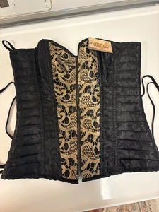 SPIRIT STEAM PUNK KORSETT GRÖSSE LARGE NEU MIT ETIKETT - Bild 1 von 5