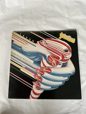 JUDAS PRIEST TURBO LP HEAVY METAL ROCK CBS 26641 VINYL 1986 PLAY TESTED - Image 1 of 4
