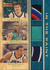07-08 TRADEMARK MOVES - LEE, PAUL & WILLIAMS 3x PATCH - Picture 1 of 1