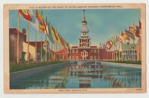 New York, New York World's Fail 1939, Independence Hall and Court of States - Picture 1 of 2