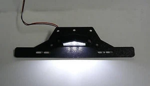 RV CAMPER TRAILER BOAT TAG MOUNT PLATE BRACKET W/ LIGHT - Picture 1 of 2