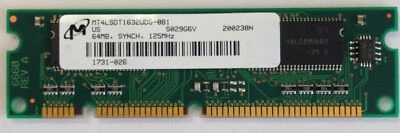 MEM2600XM-64D 64MB DRAM Memory Cisco Approved 2600XM Original Genuine 15-4508-01 - Image 1 of 2