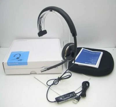 Cuffie USB Corded Mono Noise Canceling Plantronics Blackwire C510 88860-01 NUOVE - Immagine 1 di 2