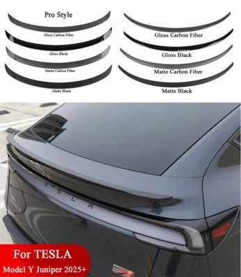 Rear Trunk Spoiler Aileron for Tesla Model Y Juniper 2025 Accessories ABS - Image 1 of 4