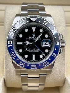 Rolex GMT Master II Batman Oyster Bracelet 116710BLNR Pre-Owned - Picture 1 of 10