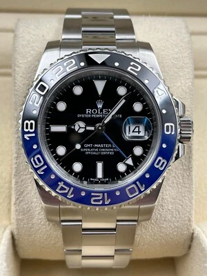Rolex GMT Master II Batman Oyster Bracelet 116710BLNR Pre-Owned - Image 1 of 4