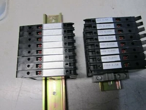 16 pcs AB/Allen Bradley BUL-1492-STYLE H Terminal Block, FU3 to FU10 - Picture 1 of 6