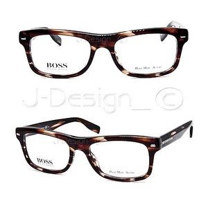Hugo Boss 0519 9RH Havana 51/18/140 Eyeglasses Made in Italy - New Authentic - Picture 1 of 10