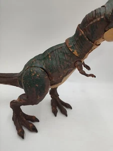 Mattel TRex Tyrannosaurus dinosauro Dino Rex Jurassic World Legacy LINGUA MANCANTE - Foto 1 di 13