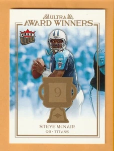 Steve McNair Tennessee Titans 2006 Ultra Award Winners #UAASM Alcorn State - Imagen 1 de 2