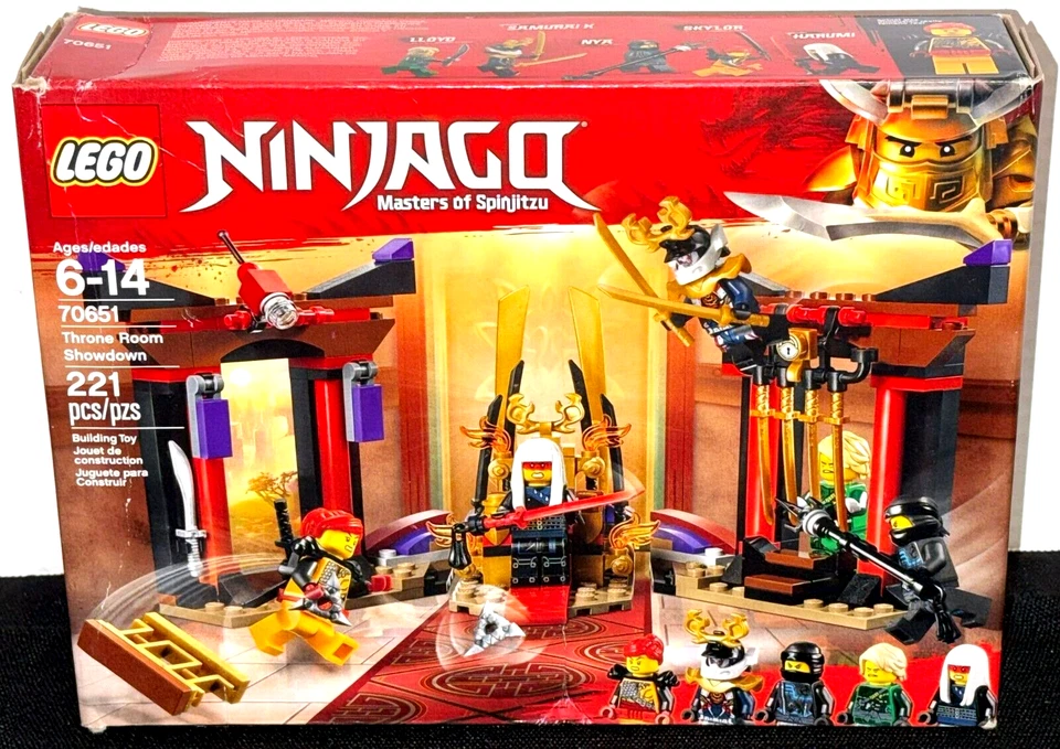 NEW! LEGO NINJAGO 70651 - THRONE ROOM SHOWDOWN / HUNTED - Image 1 of 4