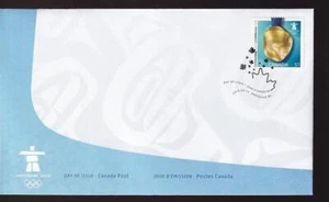 Canada FDC 2010 Vancouver Olympics-Canada Strikes Gold!  sc#2372 - Picture 1 of 1