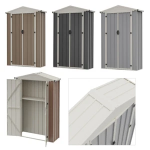 Garden Shed Equpments Store Outdoor Tools Storage Box Backyard Racking Cabinet - Picture 1 of 20