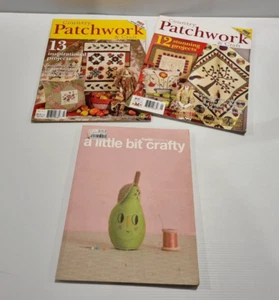 Patchwork Magazines Bundle x3 Patchwork & Craft Step By Step - Foto 1 di 7