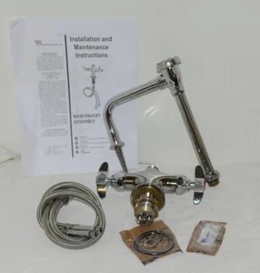 T & S BL570008 Grifo mezclador de laboratorio boquilla rígida para aspirador punta dentada - Imagen 1 de 12