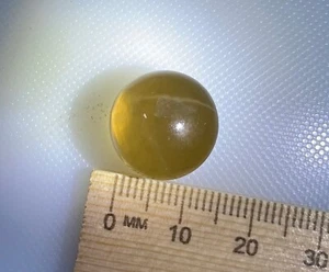Quartz cat eye - Smoky Quartz cat eye - Round , Weight 24.95 Ct - Picture 1 of 5
