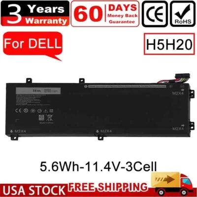 Bateria para Dell Precision 5510 5520 5530 5540 XPS 15 9560 9550 9570 H5H20 NOVA - Imagem 1 de 4