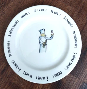 Rosanna Importar Italia a la vida! ¡A la amistad! Saludos! Plato de pan aperitivo - Imagen 1 de 6