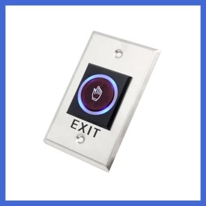 Interruptor de liberación pulsador botón de salida táctil de puerta para luz LED de control de acceso - Imagen 1 de 8