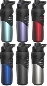Under Armour UA Dominate Vacuum Insulated Stainless Steel Water Bottle 24oz - Imagen 1 de 18