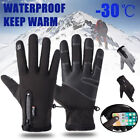 -10  Winter Snow Ski Warm Gloves Men Women Touchscreen Fingers Waterproof Mitten
