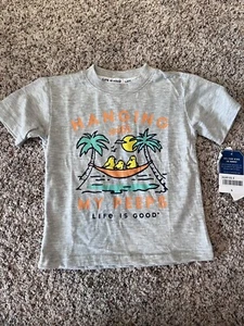 Youth Size 4 Life Is Good “hanging With My Peeps” Easter Tshirt NWT - Picture 1 of 6