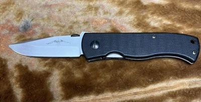 OLD SCHOOL Emerson Knives 2000 CQC-7 NO WAVE RARE A BLADE! Knife HARD CHROME - Image 1 of 4