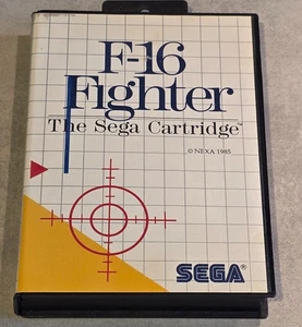 F-16 FIGHTER SEGA MASTER SYSTEM SN - Picture 1 of 4