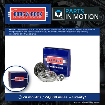 Clutch Kit 3pc (Cover+Plate+Releaser) fits RELIANT REBEL 750 75 71 to 73 77L B&B - Изображение 1 из 4