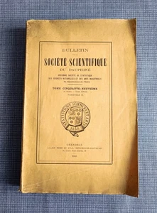 Bulletin de la société scientifique du dauphiné - T.59 Fasc. 2 - Imagen 1 de 8