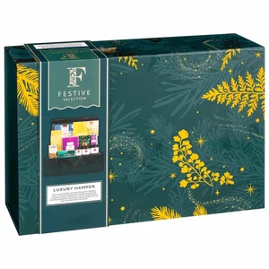 Festive Selection Luxury Christmas Food Hamper 2kg, Deluxe Festive Hamper - Picture 1 of 1