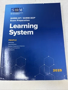 SHRM 2025 Learning System - PEOPLE Only. 1 Book. Not A Set. - Imagen 1 de 4