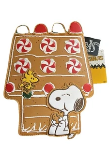 Snoopy loungefly backpack Gingerbread House Christmas NWT Collectible Gift - Picture 1 of 11